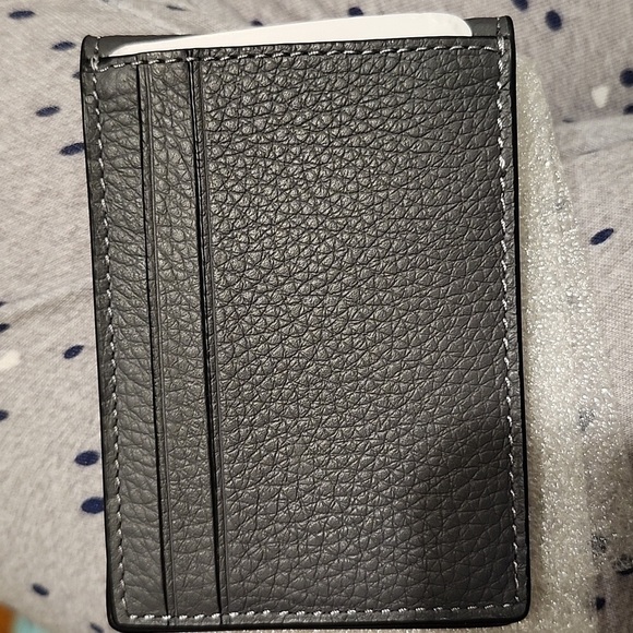 Coach  Grey Compact Billfold Wallet - Picture 7 of 7